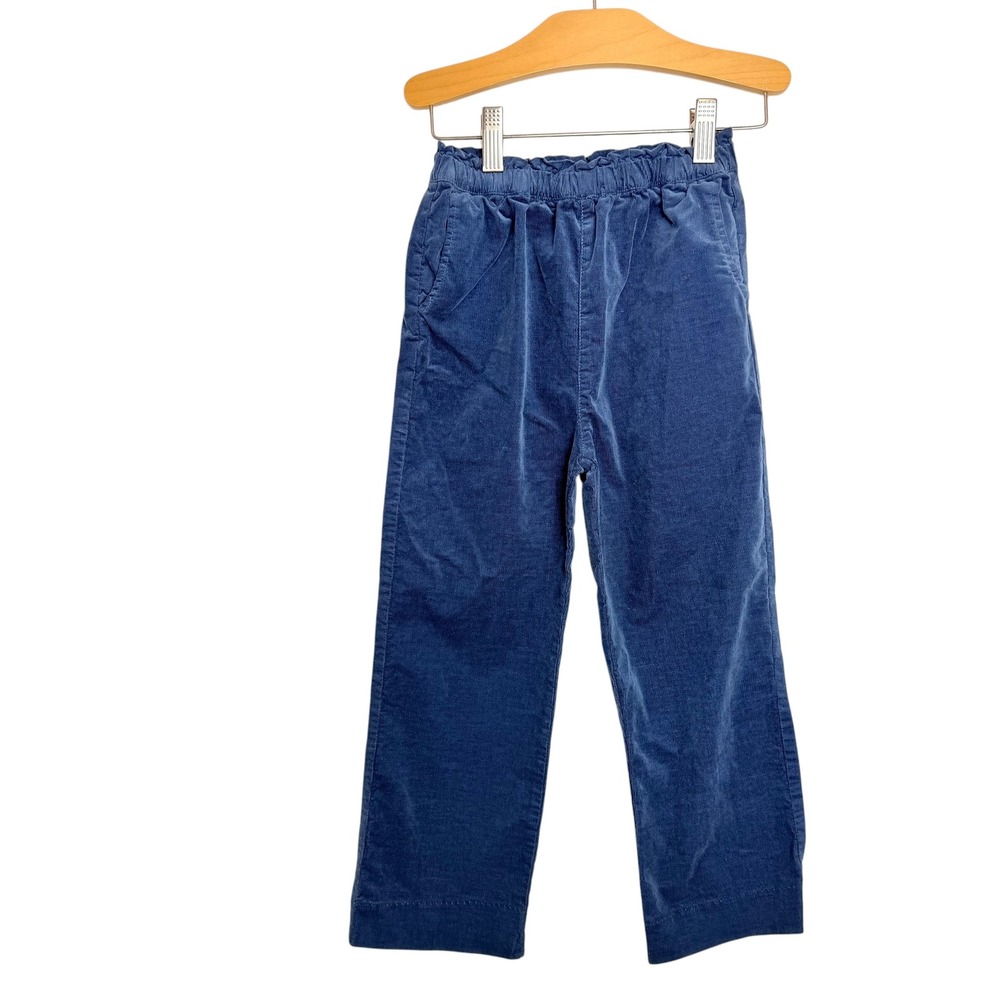 Edgehill Collection Corduroy Ric Rac Trim Elastic Waist Pants Kids Size 6Y